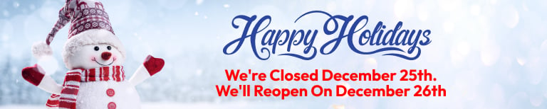 We're closed December 25th. We'll reopen on December 26th | Honest 1 Eagan